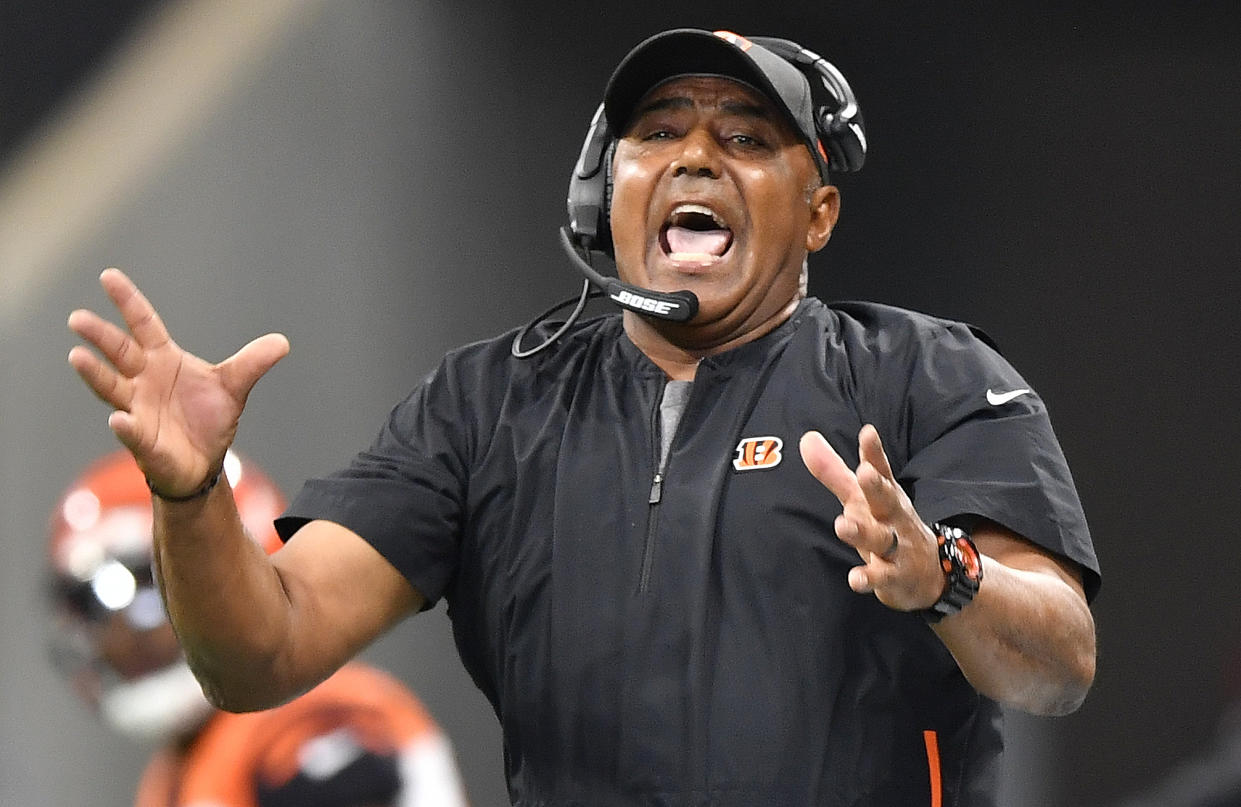 Marvin Lewis was fired as Bengals head coach. (AP)