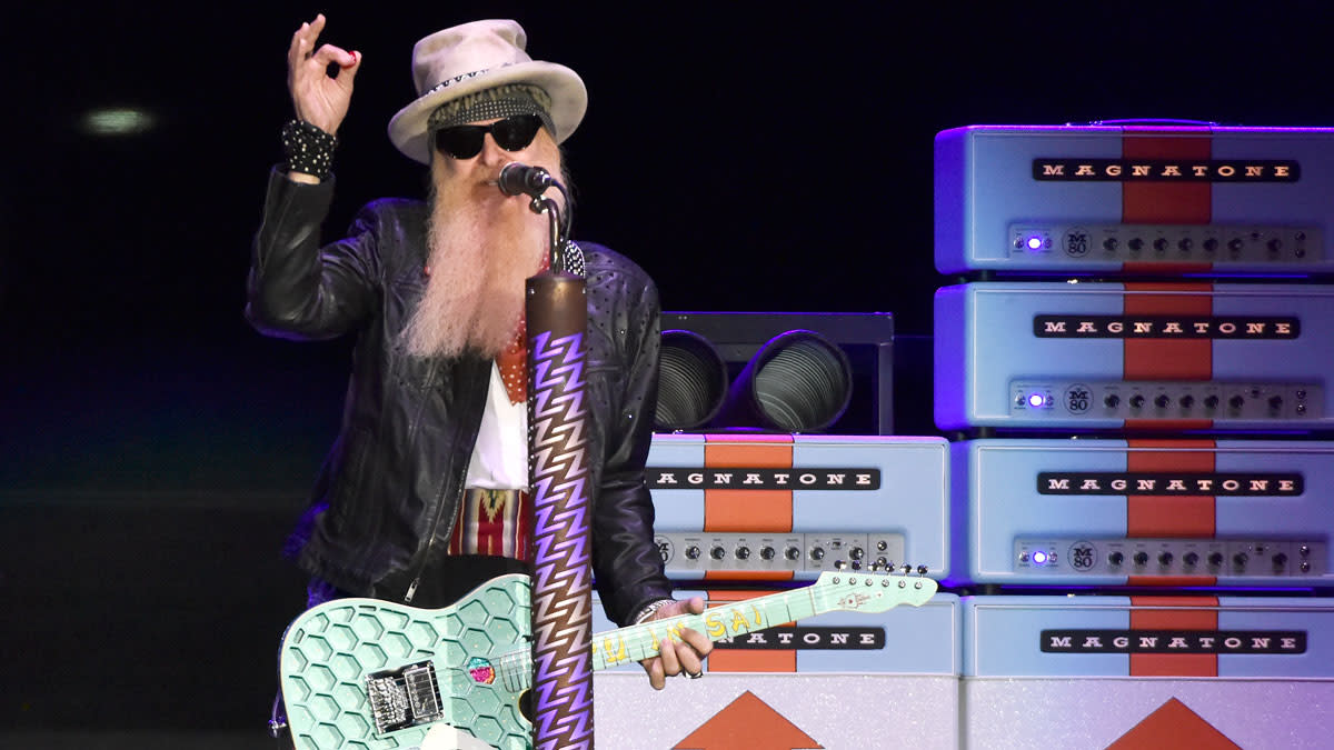  Billy Gibbons of ZZ Top performs at Thunder Valley Casino Resort on June 04, 2022 in Lincoln, California. 