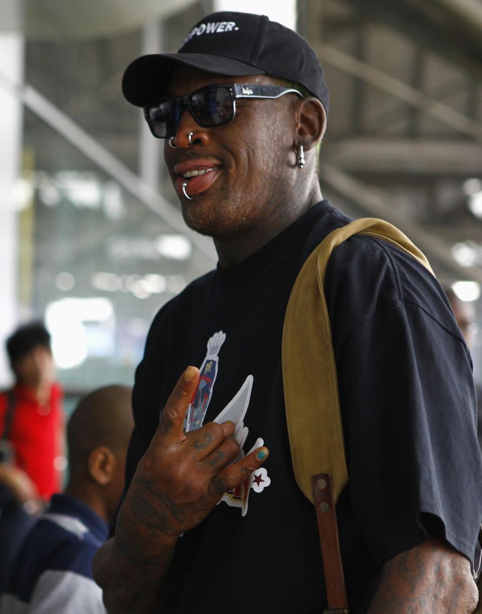 Rodman visits North Korea