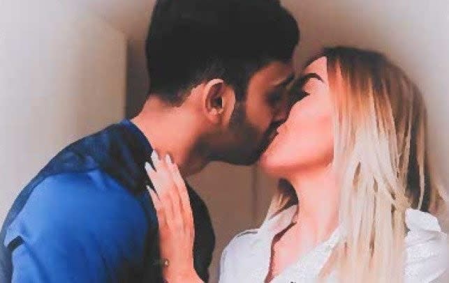 Ayshea Gunn snapped a picture of herself kissing Khuram Razaq while she was supposed to be on duty - Merseyside Police