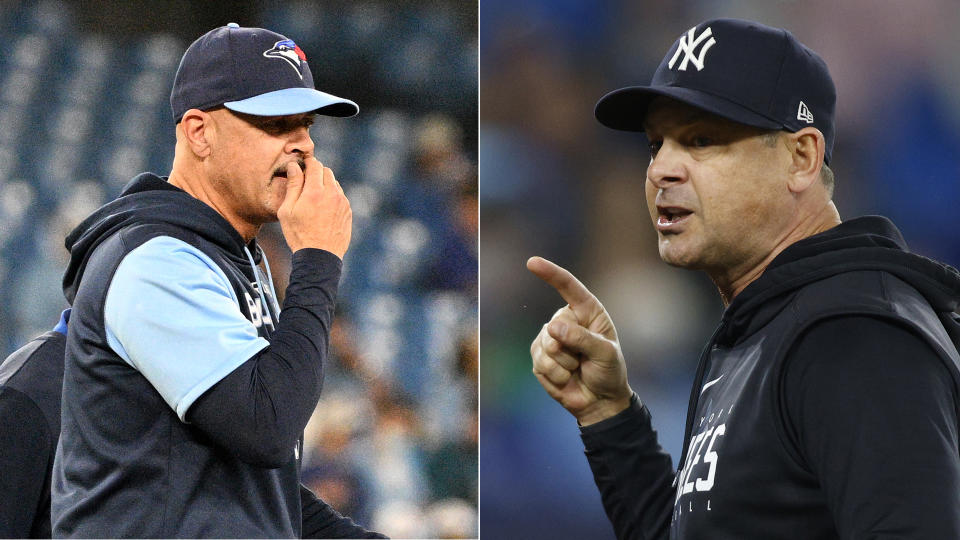 The Blue Jays and Yankees delivered one of the most dramatic series of the young MLB season. (Photos via Getty)