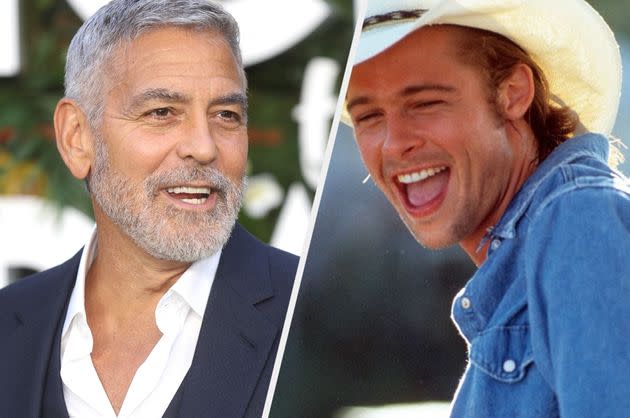 George Clooney and Brad Pitt (Photo: Getty)