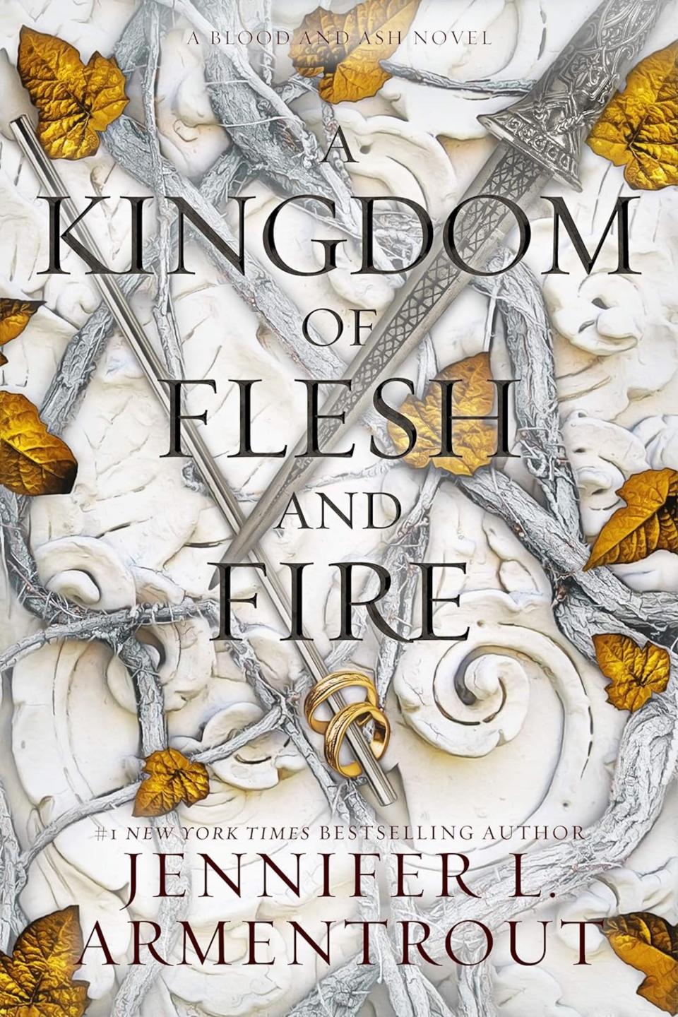 The cover of "A Kingdom of Flesh and Fire."