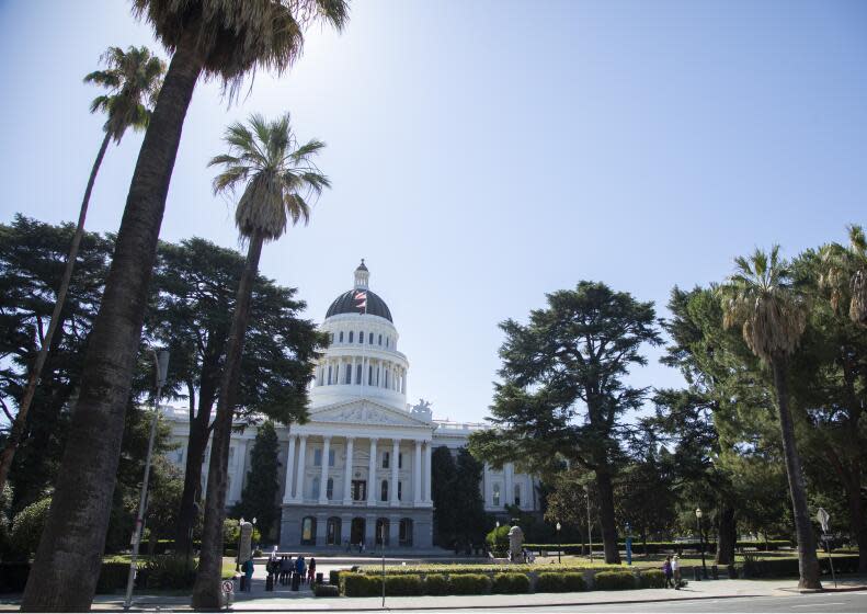 SACRAMENTO, CA - July 17: California state Capitol for file art. Photographed at state Capitol on Sunday, July 17, 2022 in Sacramento, CA. (Myung J. Chun / Los Angeles Times)