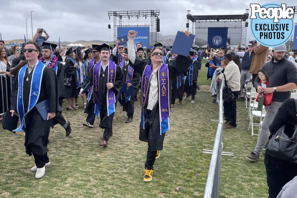 Guy Fieri is so proud of nephew jules as he graduates from college. Credit Guy FIeri