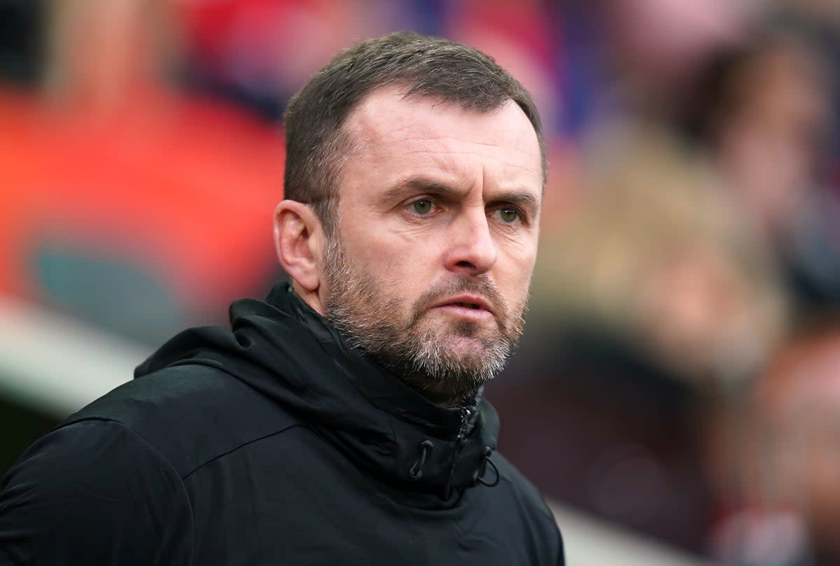 In charge: Nathan Jones (PA)