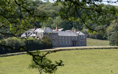 Jordan Adlard Rogers moved into Penrose House last year after he obtained a DNA test proving he was the heir to the estate - Credit: Dale Cherry