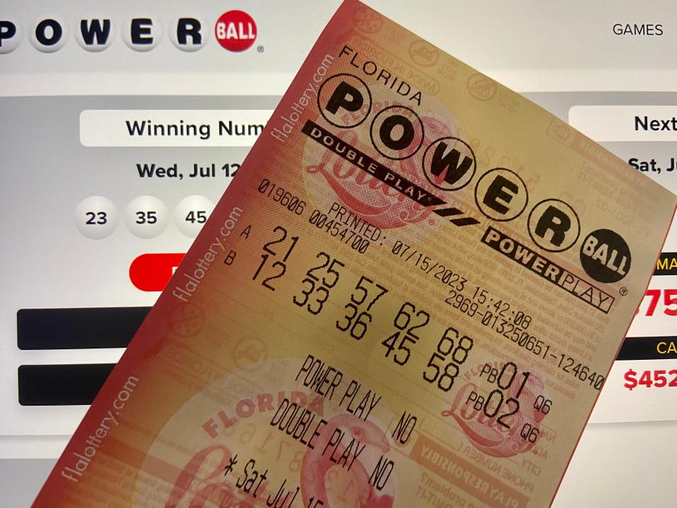 Powerball drawings are at 11 p.m. ET Mondays, Wednesdays and Saturdays. According to Powerball.com, players have a 1 in 292.2 million chance to match all six numbers. Prizes range from $2 to the grand prize jackpot, which varies.