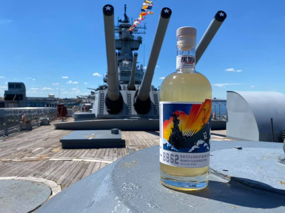 Pine Tavern Distillery, creator of the BB62 Battleship New Jersey, honey-flavored rum, will be among the participants in the Two Bridges Wine, Beer & Spirits Trail Festival at Dalton Farms.