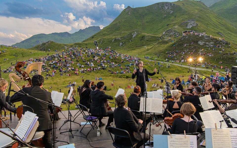 Philharmonie Salzburg performing in Bad Gastein