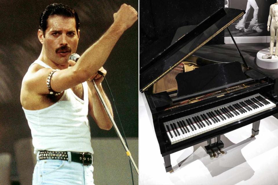 <p>Pete Still/Redferns; Tristan Fewings/Getty</p> Freddie Mercury