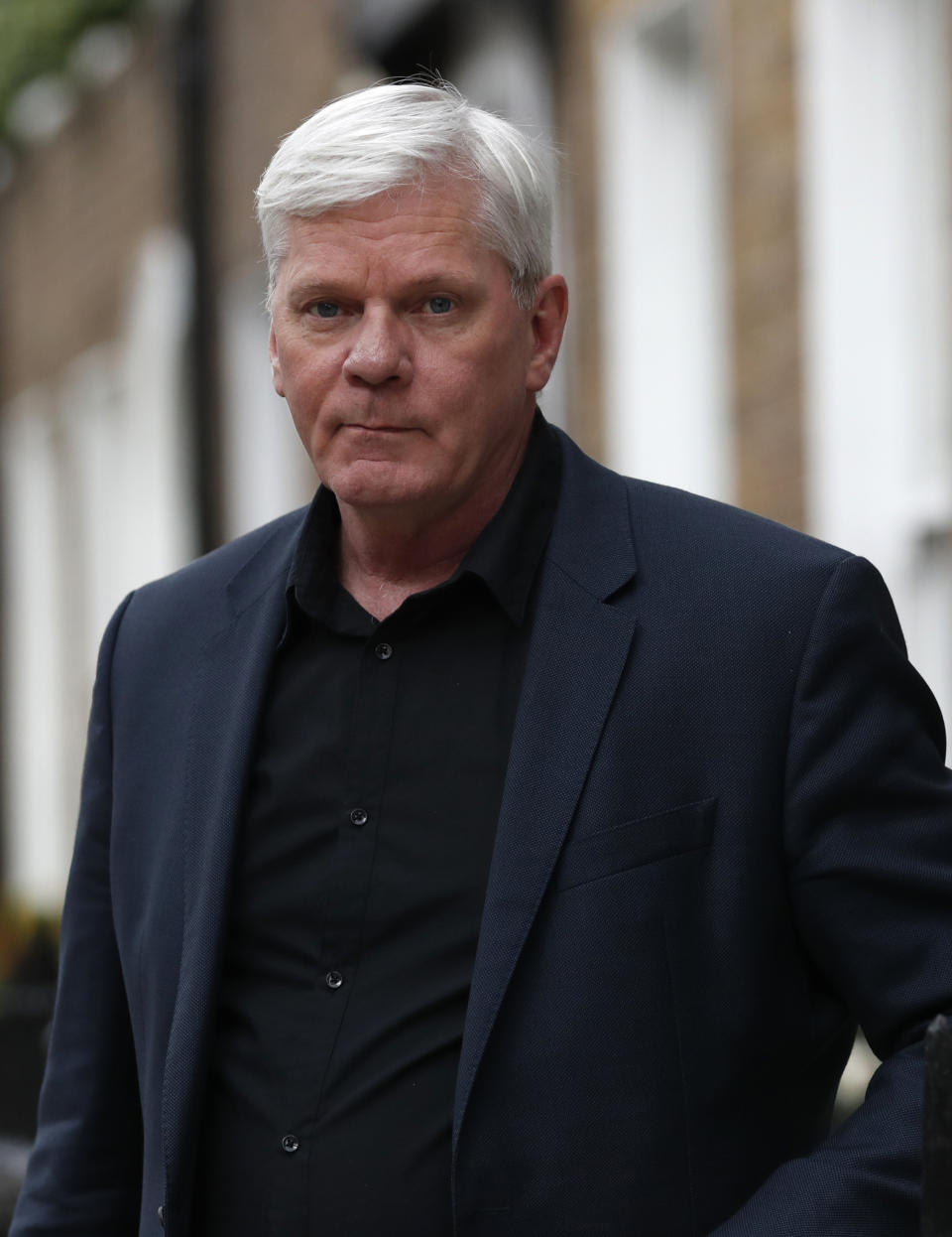 Kristinn Hrafnnson, Wikileaks editor in chief, poses for a portrait during a interview with the Associated Press in London, Friday, April 12, 2019. WikiLeaks founder Julian Assange has exchanged a small room at the Ecuadorian Embassy in central London for a cell at Belmarsh Prison, a grim institution in the southeast part of the city where he nevertheless has certain advantages he didn’t have when he was holed up, hiding from the law. Hrafnsson said Friday that the ailing Assange should finally be able to receive medical care and will be able to meet with his lawyers more easily than he could in the embassy, where a feud with Ecuadorian authorities had led to a ban on most guests. (AP Photo/Alastair Grant)