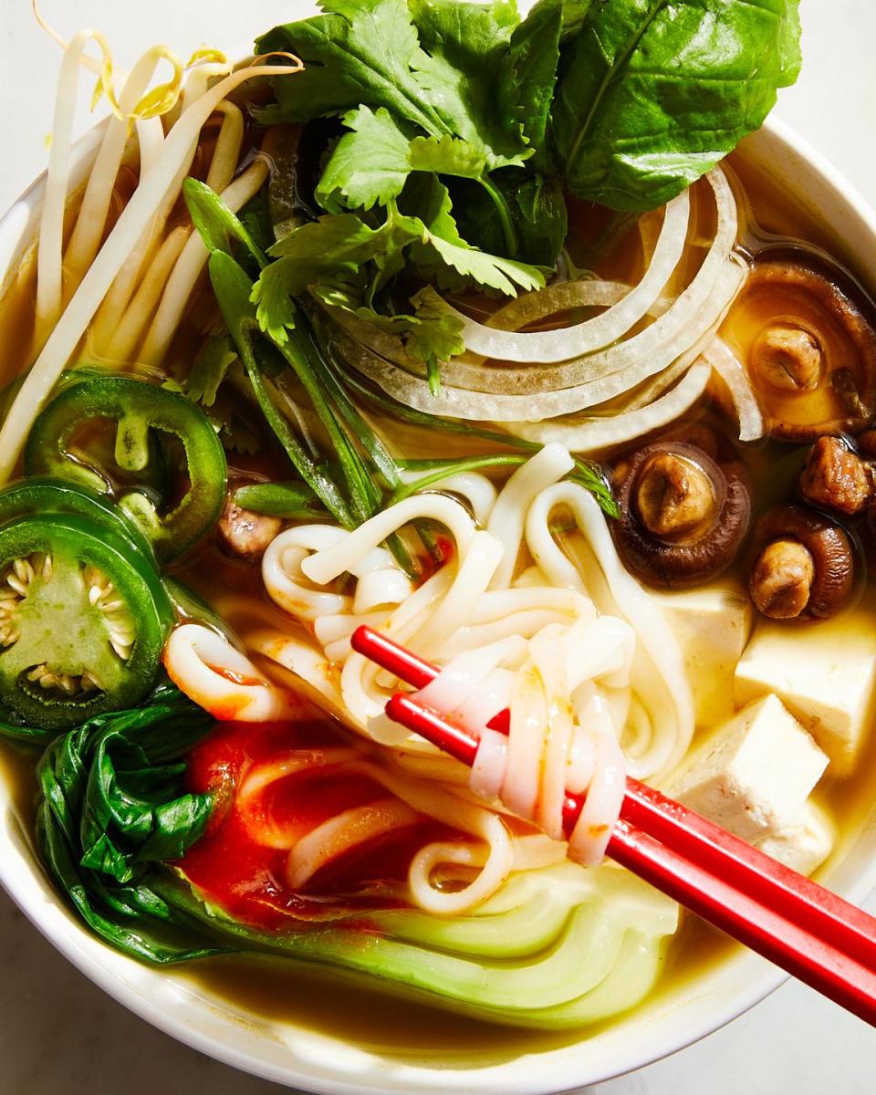 <p>Get the <strong>Vegan Pho recipe</strong>.</p>