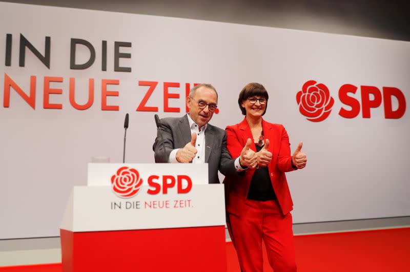 Social Democratic Party (SPD) meeting in Berlin