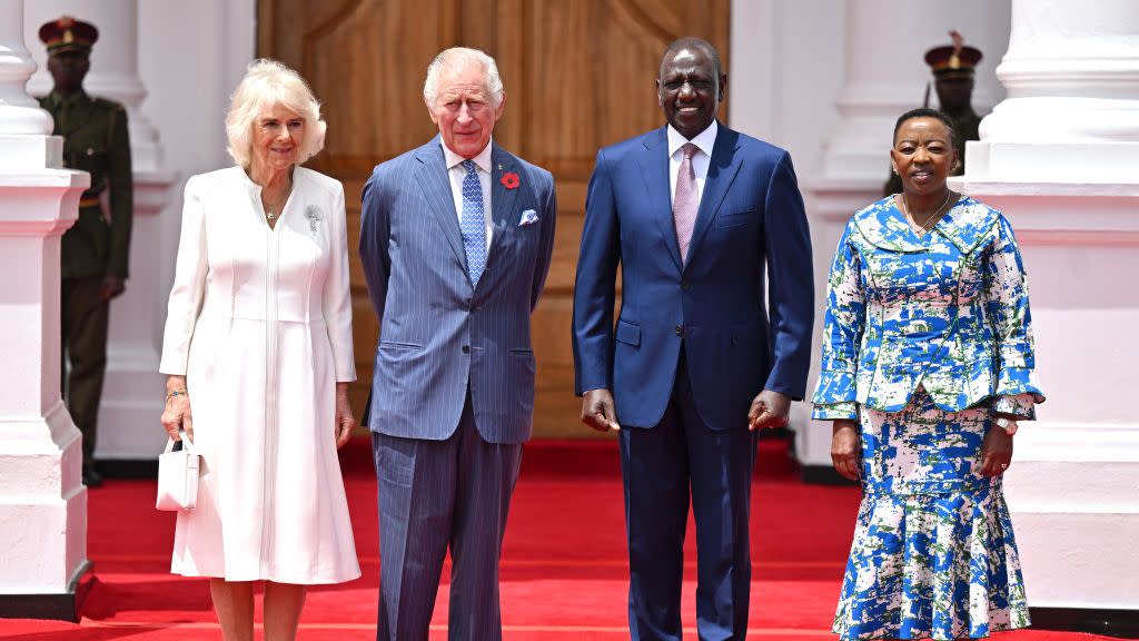 king charles iii and queen camilla visit kenya day 1