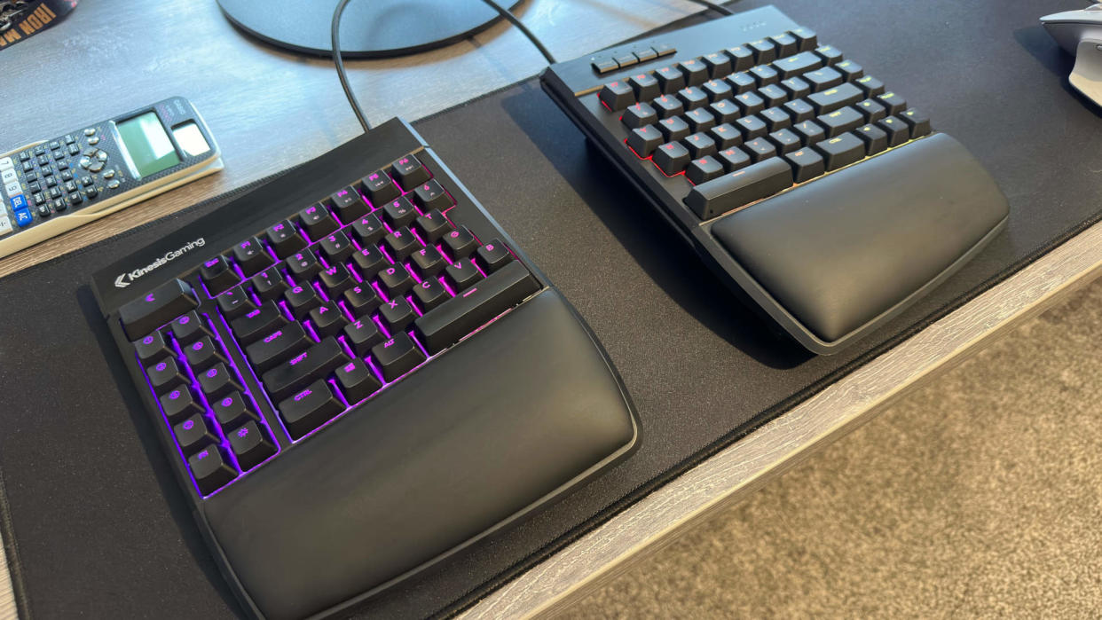  Kinesis Gaming Freestyle Edge RGB ergonomic keyboard. 