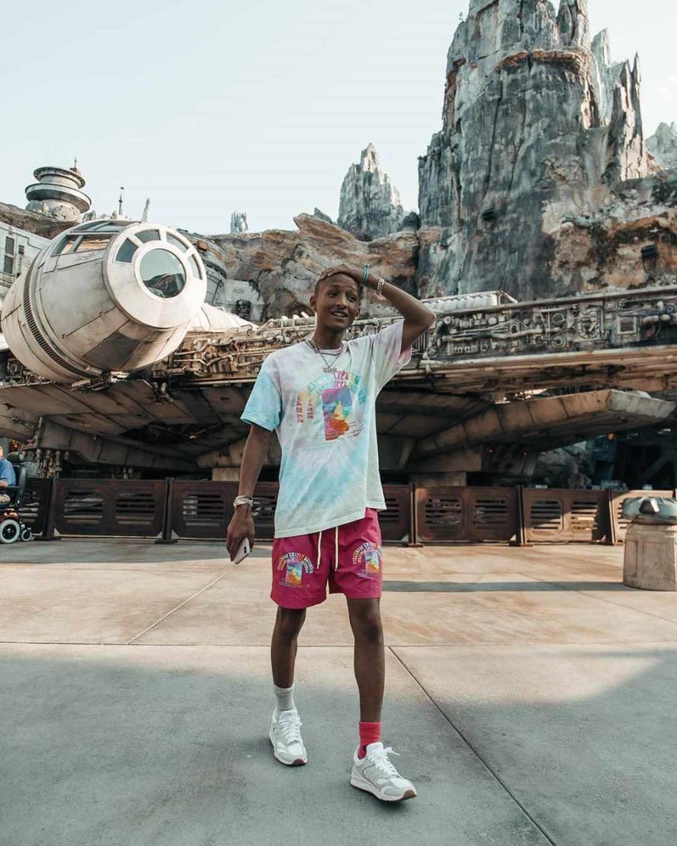 <p>The 21-year-old musician and actor thanked Walt Disney World "for the inspiration" after visiting the new <em>Stars Wars</em>: Galaxy's Edge land, which he described as "<a href="https://www.instagram.com/p/B3XqyFagC6L/" rel="nofollow noopener" target="_blank" data-ylk="slk:lit;elm:context_link;itc:0;sec:content-canvas" class="link ">lit</a>."</p>