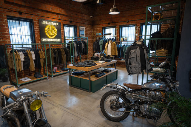 Inside the Bike Shed Moto Club, Restaurant, Retail Destination in Downtown  L.A. - Yahoo Sports