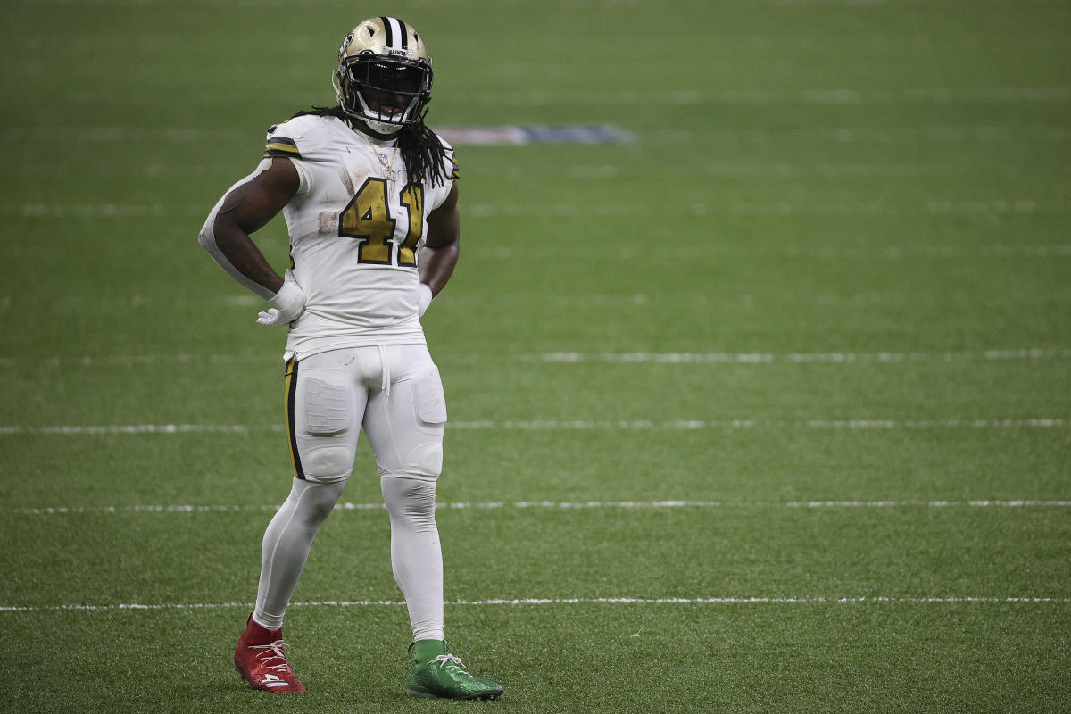 Alvin Kamara New Orleans Saints NFC Wild Card Game 2020 Images