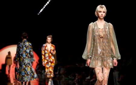 Emporio Armani Spring/Summer 2020 collection during fashion week in Milan