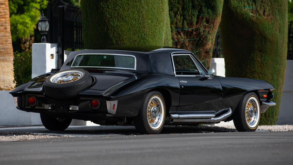 A 1971 Stutz Blackhawk once owned by Elvis Presley.