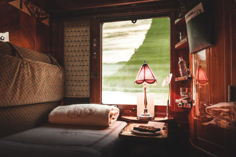 A journey on the Orient Express is a once-in-a-lifetime trip - Credit: MARTIN SCOTT POWELL