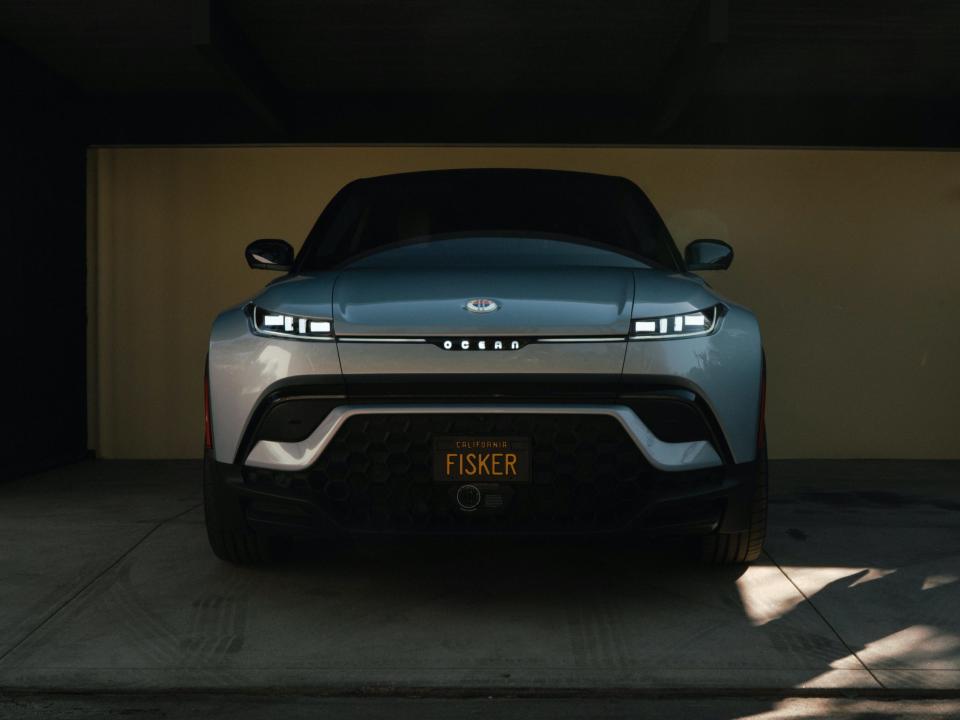 The 2023 Fisker Ocean electric SUV.