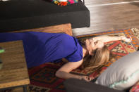 <p>The health scare comes after Roo has spent a busy day packing up her things to move back into Summer Bay House.</p>