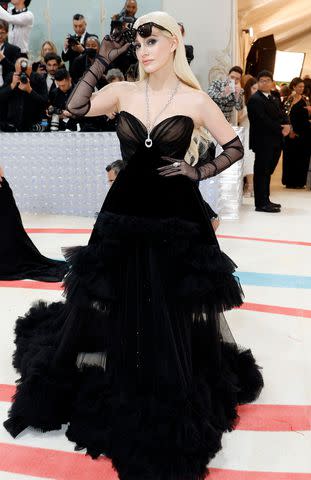Mike Coppola/Getty Jessica Chastain at the 2023 Met Gala
