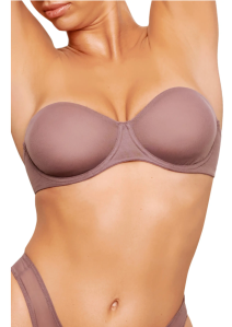 SKIMS Mesh Strapless Underwire Bra