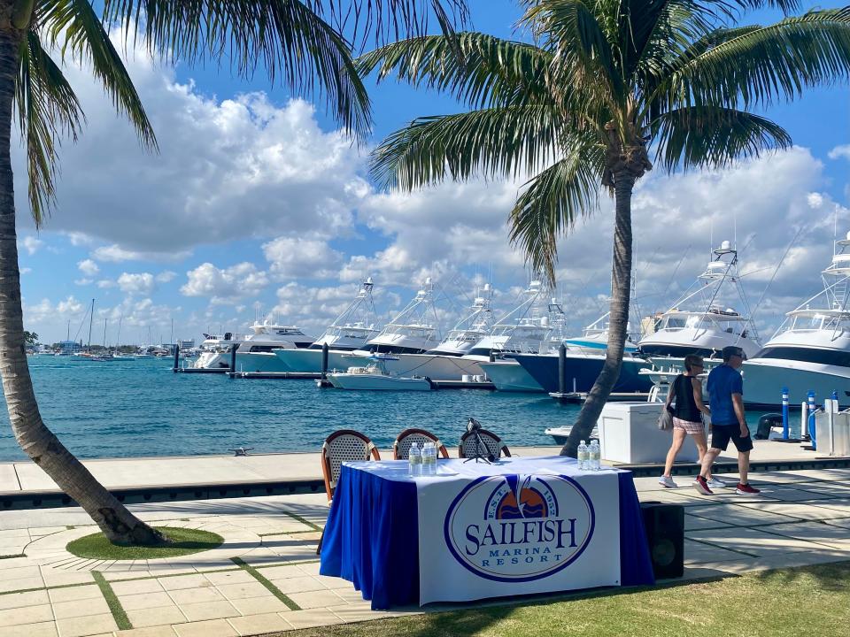 Benjamin four-star recruit Amaree Williams held his commitment ceremony at Sailfish Marina Resort. Florida State will be home for the two-way stud.