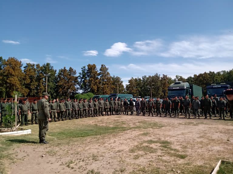 Llegada de efectivos federales a Rosario