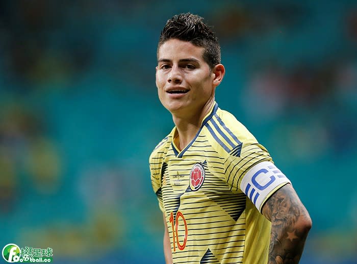 J羅（James Rodriguez）。圖片來源：達志影像