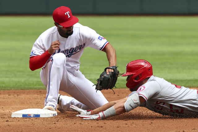 Trout hits 39th HR, Angels beat Texas 8-3 for 7th straight W National News  - Bally Sports