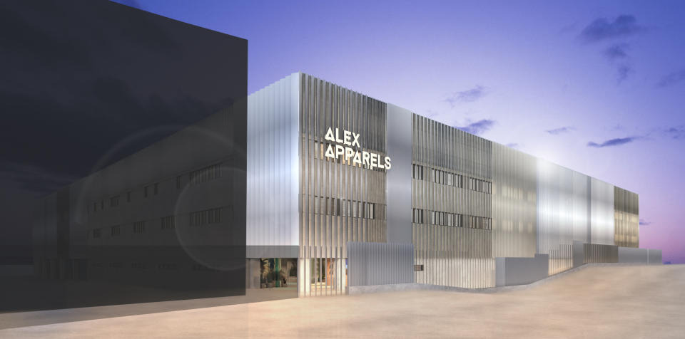 A view of the Alex Apparels state-of-the-art facility in Egypt opening in the fourth quarter of 2022. - Credit: Courtesy of Alpine Group