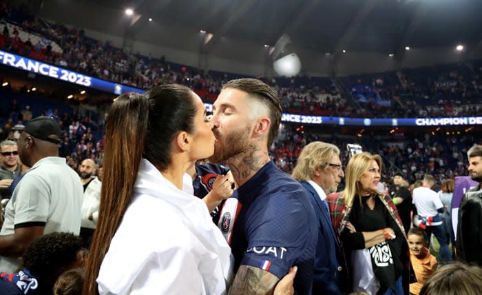 Sergio Ramos y Pilar Rubio 