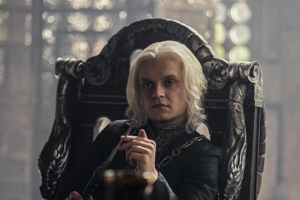 Glynn-Carney steals scenes as King Aegon II Targaryen in  ‘House of the Dragon’ (HBO)