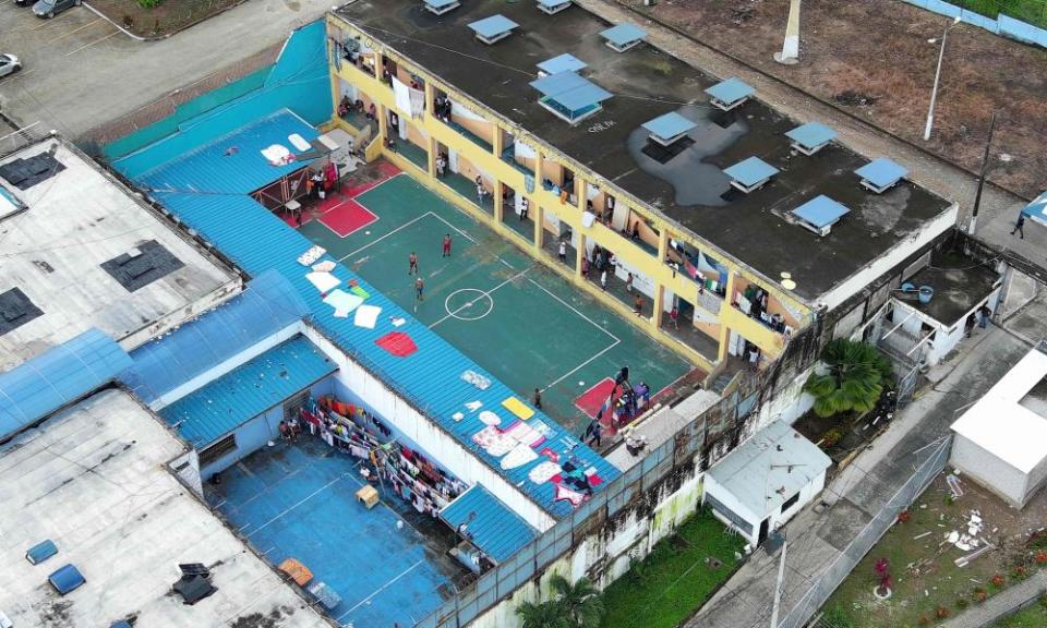 The violence-plagued Guayas 1 prison in Guayaquil, where prison guards found six inmates hanged earlier this month.