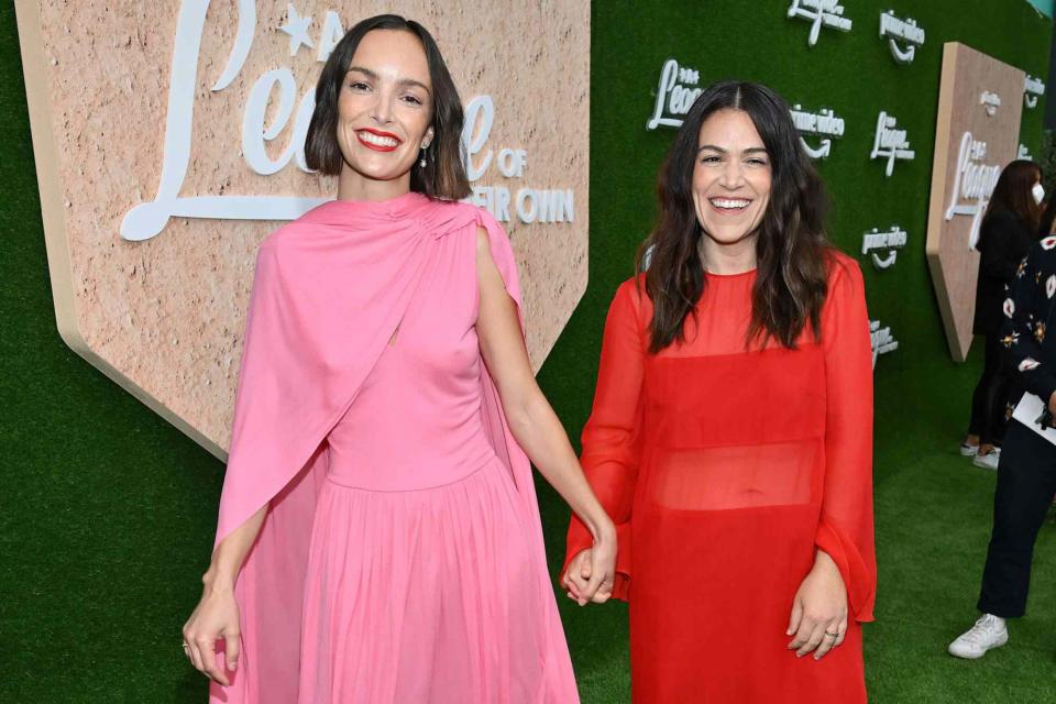 Michael Buckner/Variety via Getty Jodi Balfour and Abbi Jacobson on August 4, 2022 in Los Angeles, California.