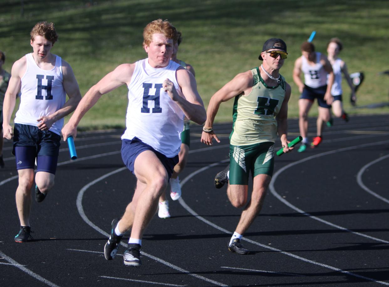 The Hartland and Howell track and field teams, as well as Pinckney, will compete in the Highland Games Saturday at Howell.