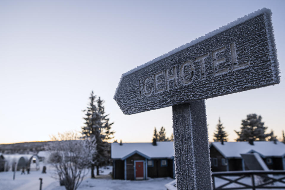 El Icehotel se levanta cada año en la localidad sueca de Jukkasjarvi. (Foto: JONATHAN NACKSTRAND/AFP via Getty Images)