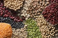 <p>We’re talking about <a href="https://www.prevention.com/food-nutrition/a20501372/lentils-recipes/" rel="nofollow noopener" target="_blank" data-ylk="slk:lentils;elm:context_link;itc:0;sec:content-canvas" class="link ">lentils</a>, <a href="https://www.prevention.com/food-nutrition/g20464786/10-healthy-chickpea-recipes/?slide=1" rel="nofollow noopener" target="_blank" data-ylk="slk:chickpeas;elm:context_link;itc:0;sec:content-canvas" class="link ">chickpeas</a>, and all sorts of <a href="https://www.prevention.com/food-nutrition/healthy-eating/g20502940/bean-soup-recipes/" rel="nofollow noopener" target="_blank" data-ylk="slk:beans;elm:context_link;itc:0;sec:content-canvas" class="link ">beans</a>. “Legumes are rich in many vitamins like our B vitamins, as well as fiber and protein,” says Calabrese. “<a href="https://academic.oup.com/ajcn/article/103/5/1213/4569588" rel="nofollow noopener" target="_blank" data-ylk="slk:Studies;elm:context_link;itc:0;sec:content-canvas" class="link ">Studies</a> have also shown that eating beans and legumes regularly may help aid healthy weight management or weight loss.”</p>