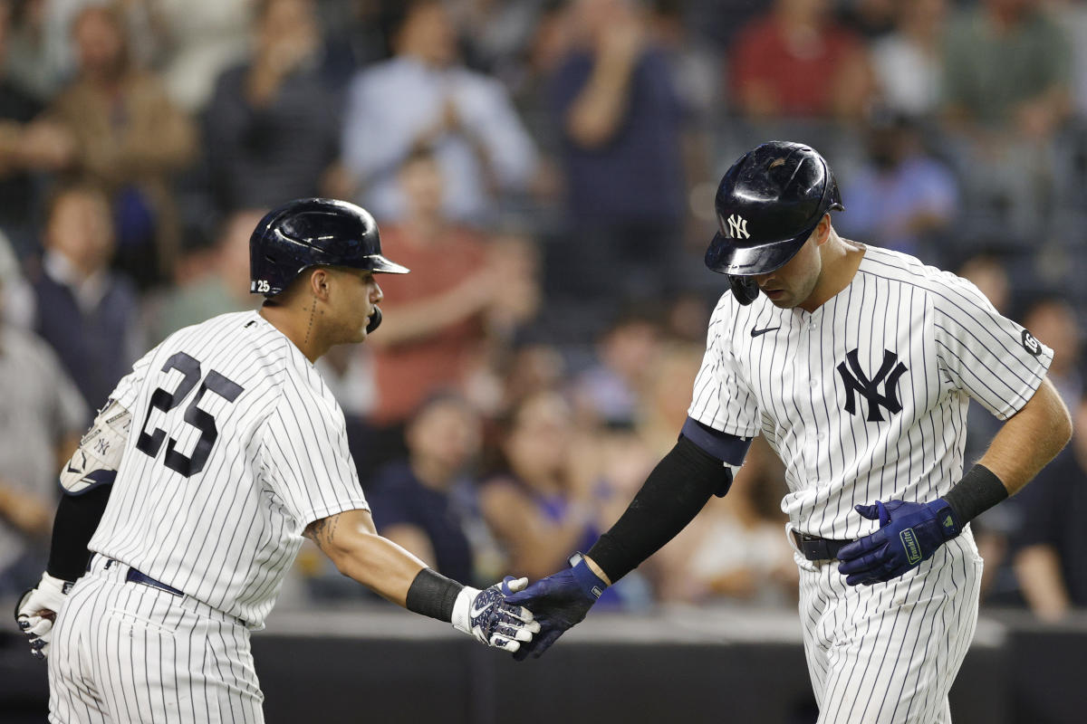 BREAKING: The Yankees are sending struggling outfielder Joey Gallo