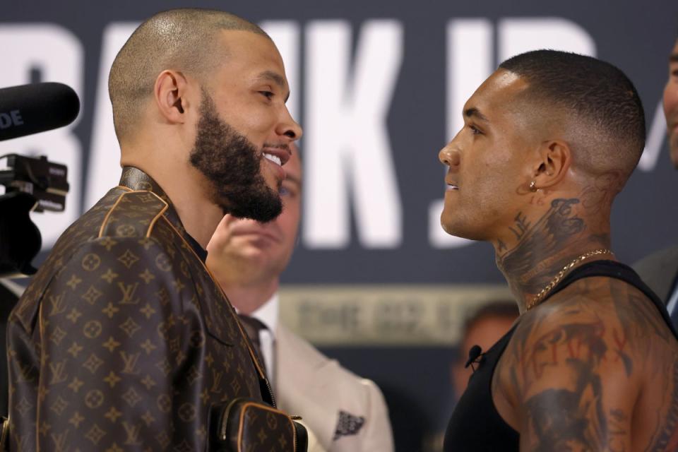 The clash between Chris Eubank Jr (left) and Conor Benn has been postponed (Steven Paston/PA) (PA Wire)