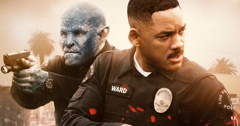 Will Smith stars with Joel Edgerton in the Netflix movie Bright (Netflix)