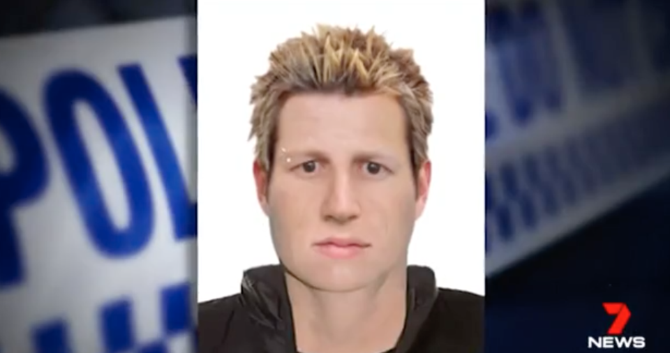 Police have released an image of one of the men they believe is responsible for the attack. Source: 7News