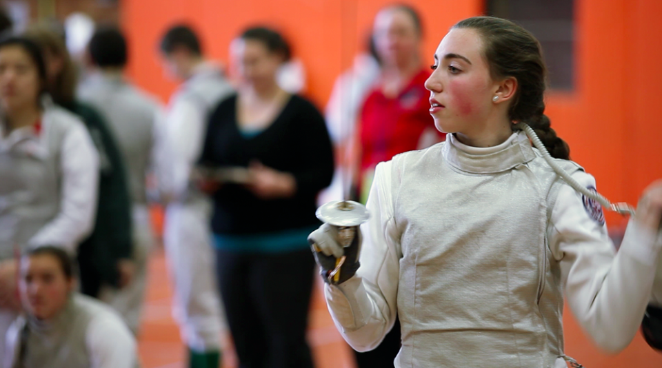 Holly Buechel’s documentary "Fencing for the Edge" is about a New Jersey high school fencing team.