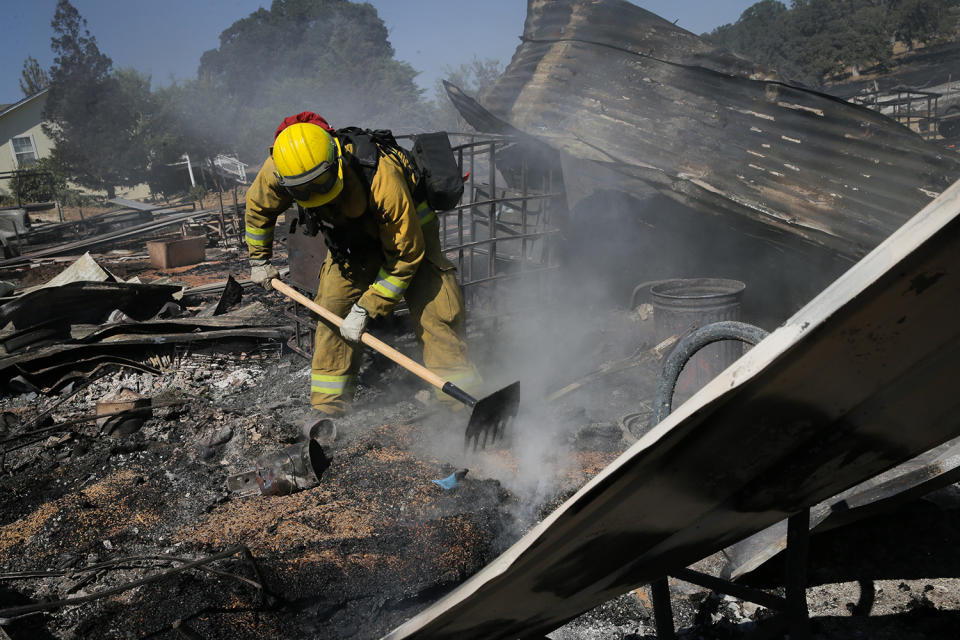 Wildfires force evacuations in Northern California