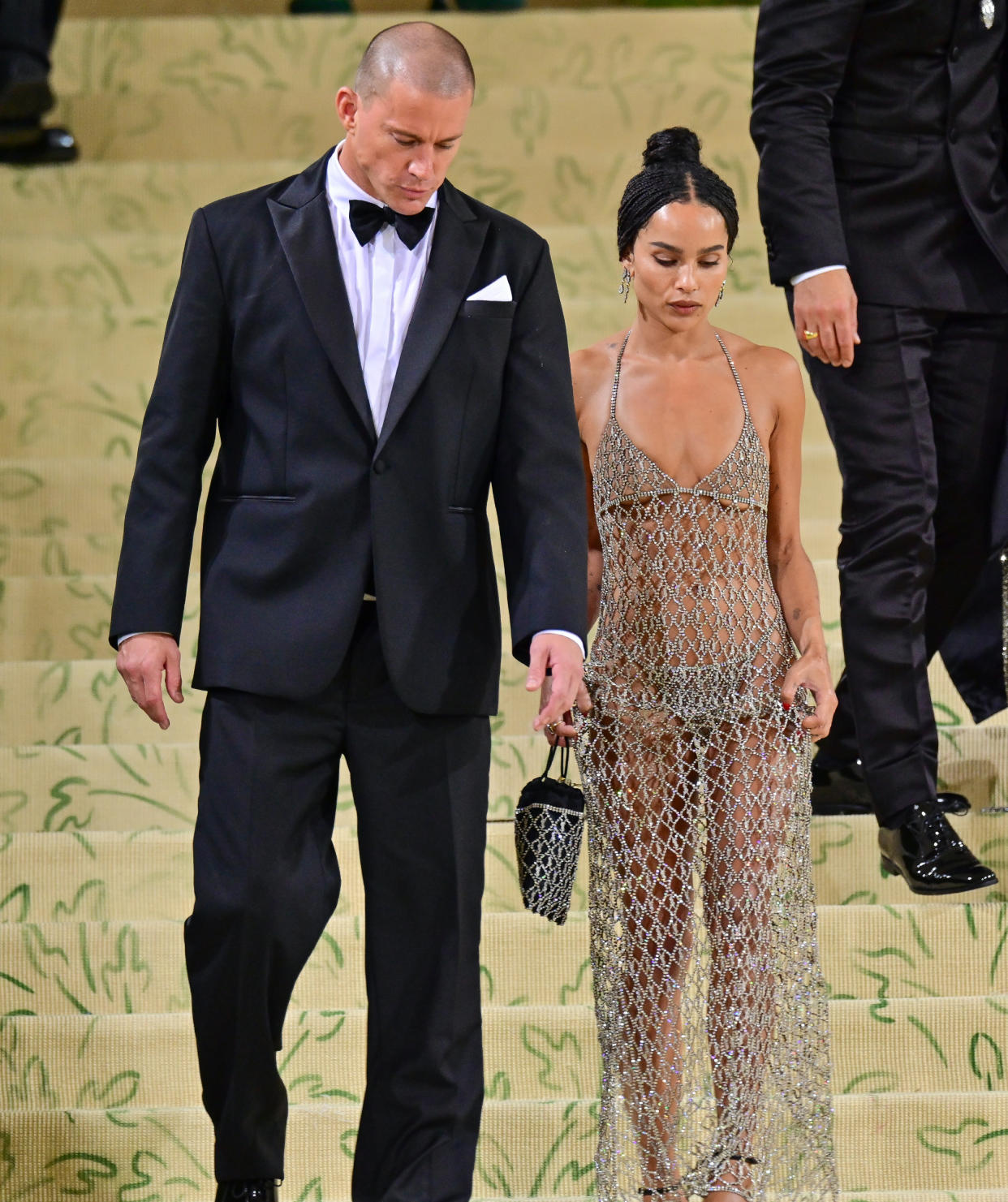 Channing Tatum and Zoe Kravitz at the 2021 Met Gala (James Devaney / Getty Images)