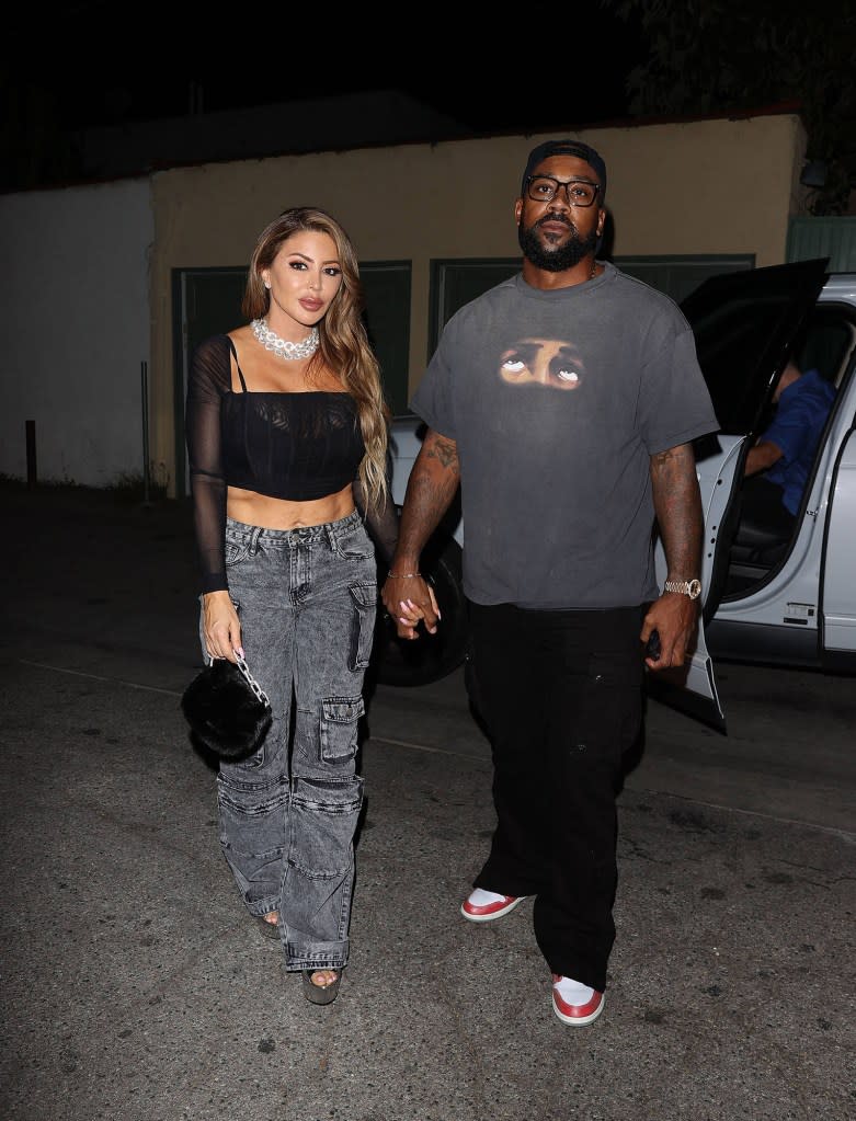 Larsa Pippen and Marcus Jordan